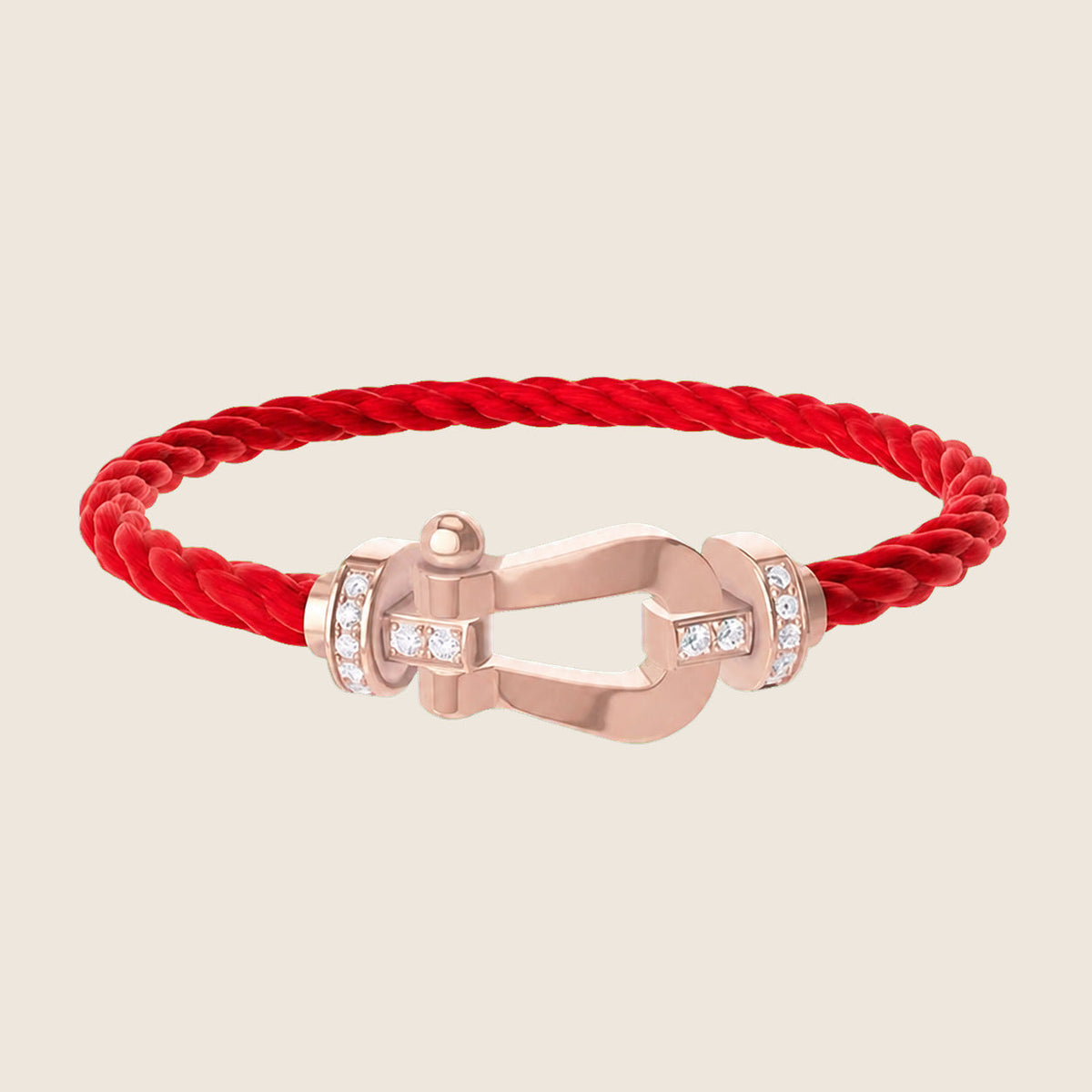 Bracelet Fred — Rouge