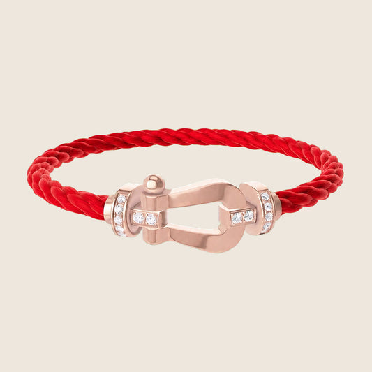 Bracelet Fred — Rouge