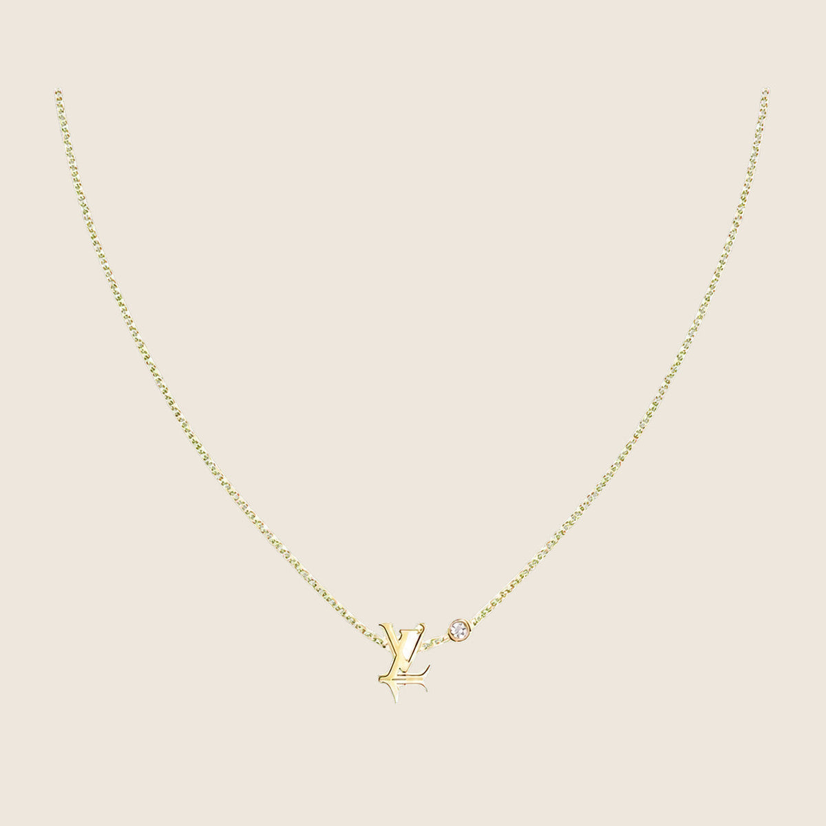 Collier Louis Vuitton — Or