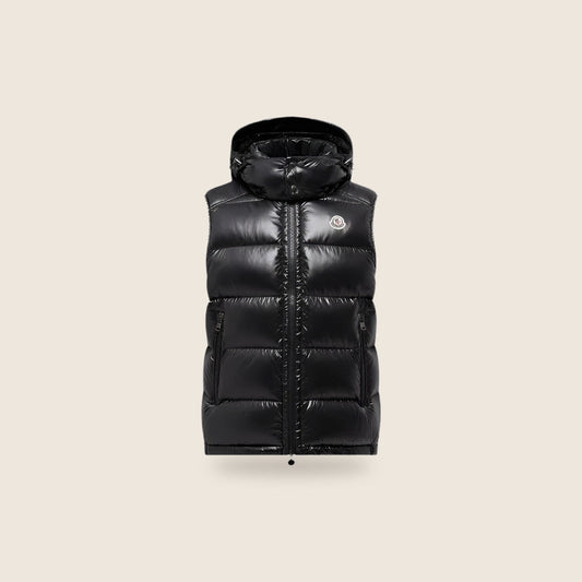 Doudoune sans manches Moncler — Noir capuche
