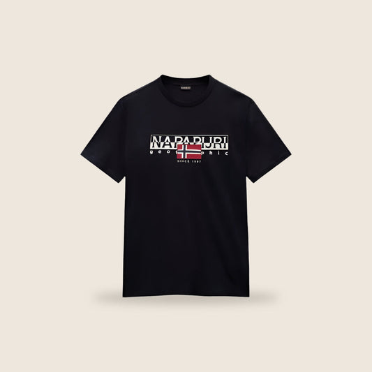 Tee-shirt Napapijri — Noir