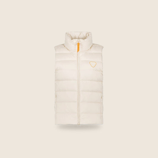 Doudoune sans manche Gertrude — Beige